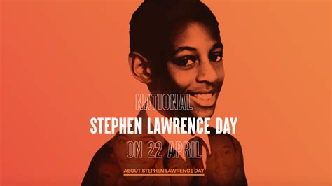 stephen lawrence foundation day